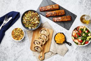 Food presented in well manner